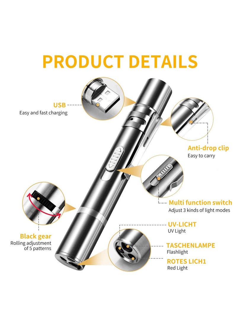 Beauenty LED Laser Light Pointer Silver  - Image 2