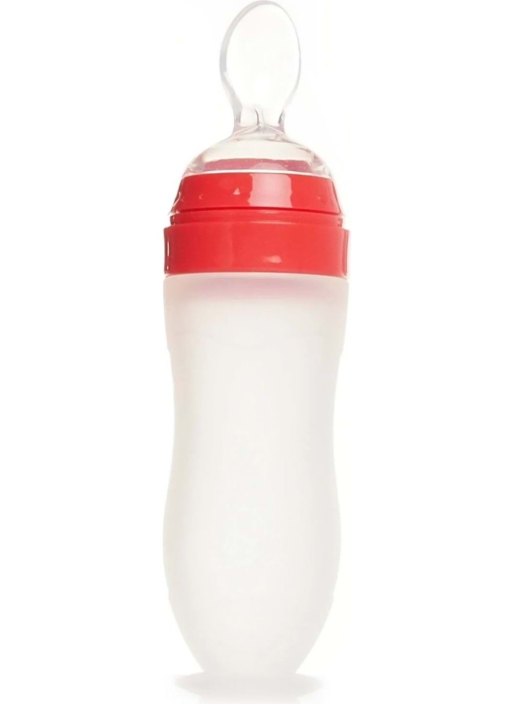 Silicone Baby Bottle with Spoon 120ML +6 Months Transparent (CODE:7509) (Set of 4) - pzsku/Z0508014C7BEAC9868DBAZ/45/_/1727707348/ce3f9129-d092-4bbe-83a2-9f1a7f279305