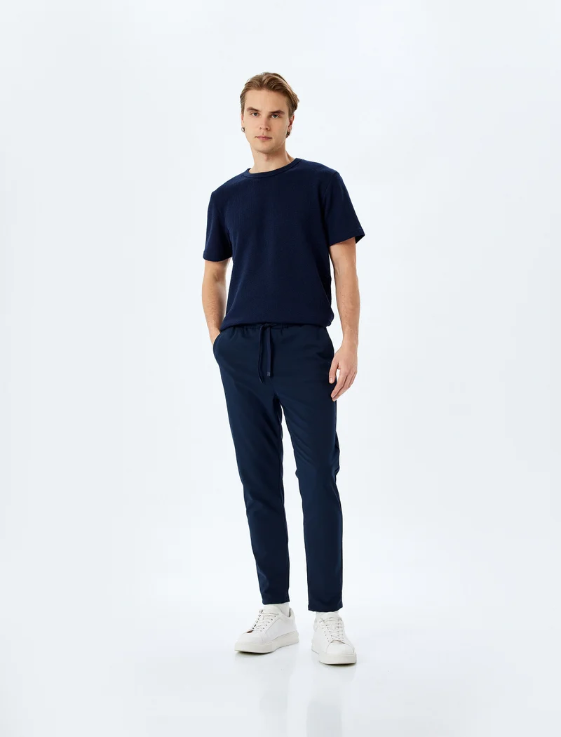 كوتون Drawstring Trousers