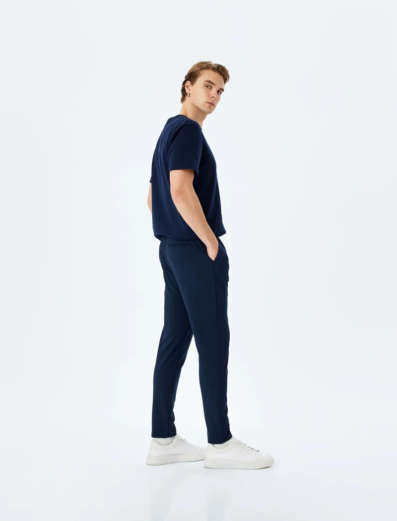 كوتون Drawstring Trousers