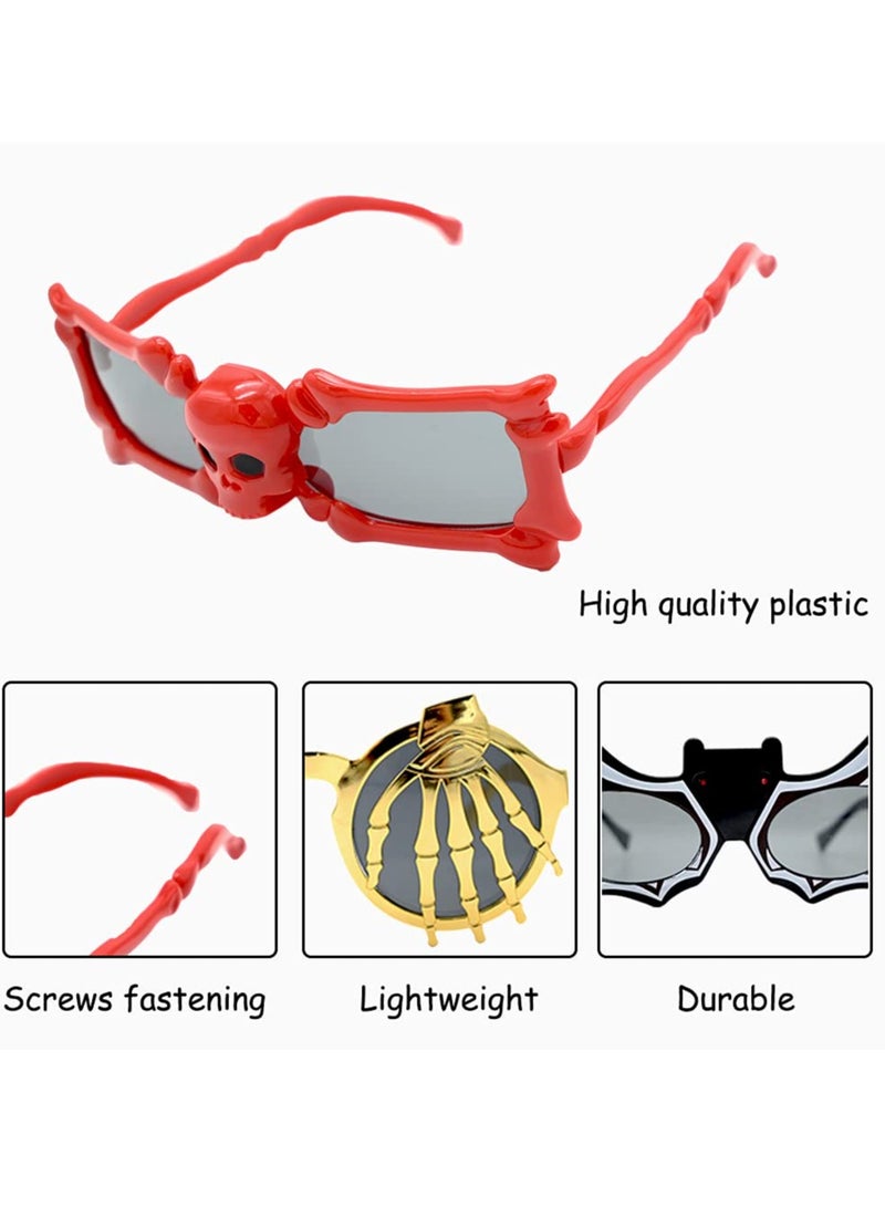 SYOSI Halloween Glasses - Funny Halloween Party Favors, Novelty Pumpkin Toys, Sunglasses for Kids Adult, Halloween Costume Party Supplies and Party Favors - Image 3