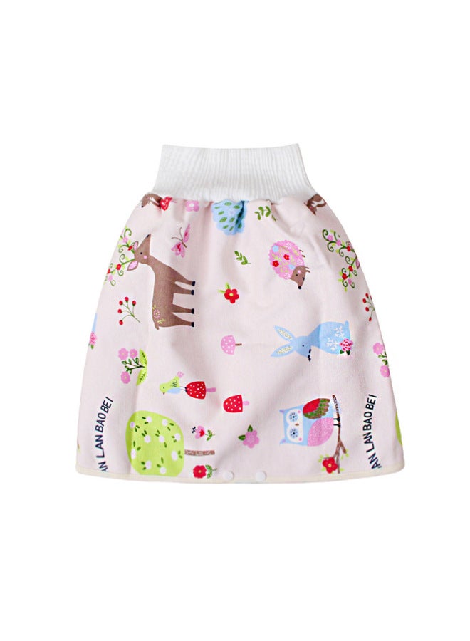 تنورة حفاضات الأطفال، حفاضات الأطفال القابلة للغسل، حفاضات تدريب للصغار، قماش سرير قطني مقاوم للبول، بناطيل حفاضات - Image 1