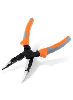 Generic uptodateproducts 5 in 1 MultiFunctional Wire Stripper Pliers Cable Crimping Cutter Pliers  - Image 1