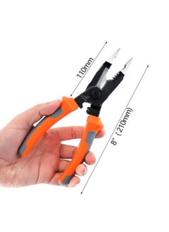 Generic uptodateproducts 5 in 1 MultiFunctional Wire Stripper Pliers Cable Crimping Cutter Pliers  - Image 5