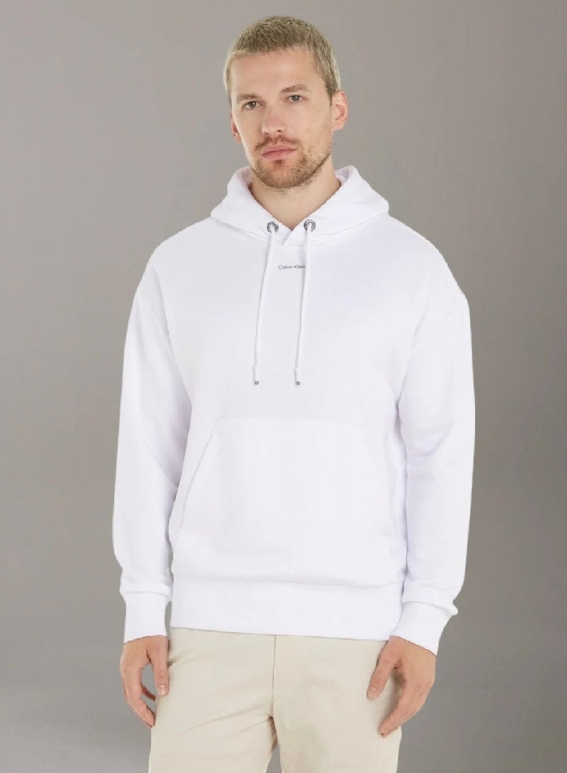 CALVIN KLEIN Cotton Modal Hoodie - Image 1