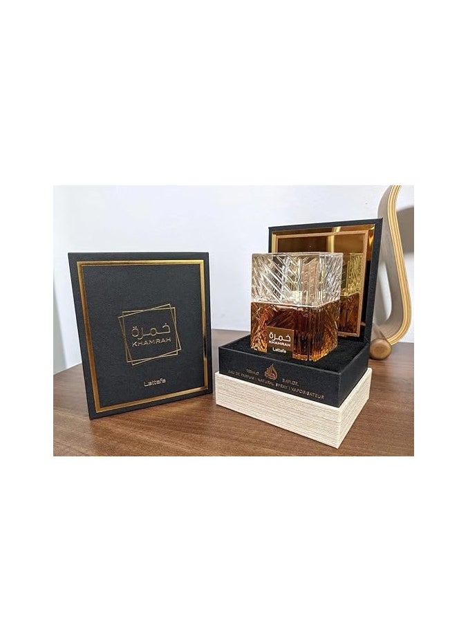 Lattafa Khamrah Eau De Parfum 100ml  - Image 2