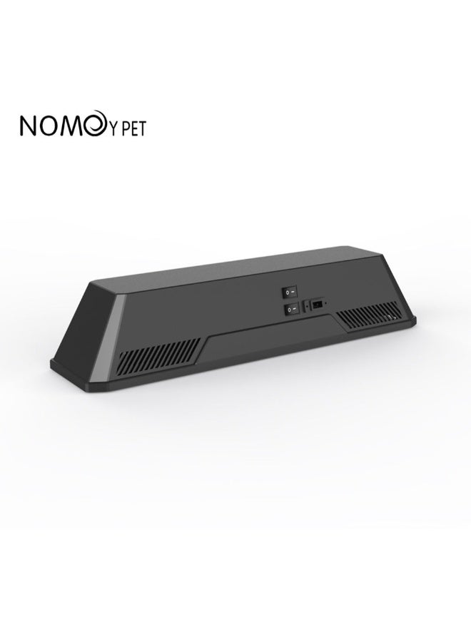 NomoyPet غطاء مصباح مزدوج أفقي أسود عالي الانعكاس من نومويبيت للزواحف - Image 2