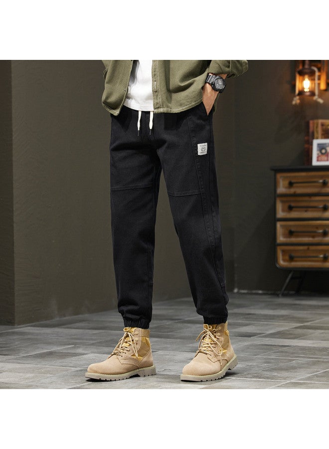 TonLion loose Harem Jogger Pants - Korean Style Versatile Casual Trousers - Image 2