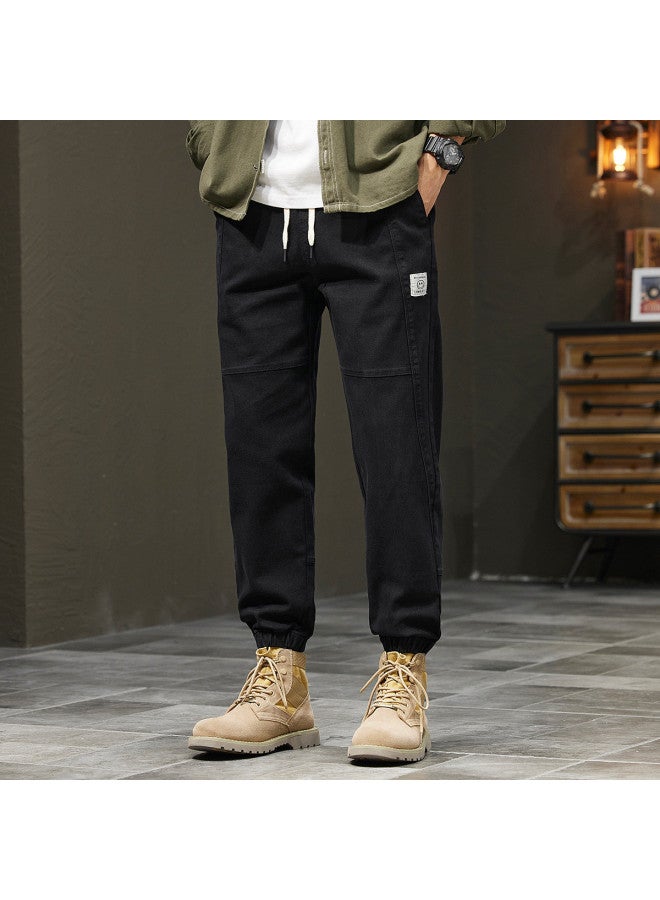 TonLion loose Harem Jogger Pants - Korean Style Versatile Casual Trousers - Image 4