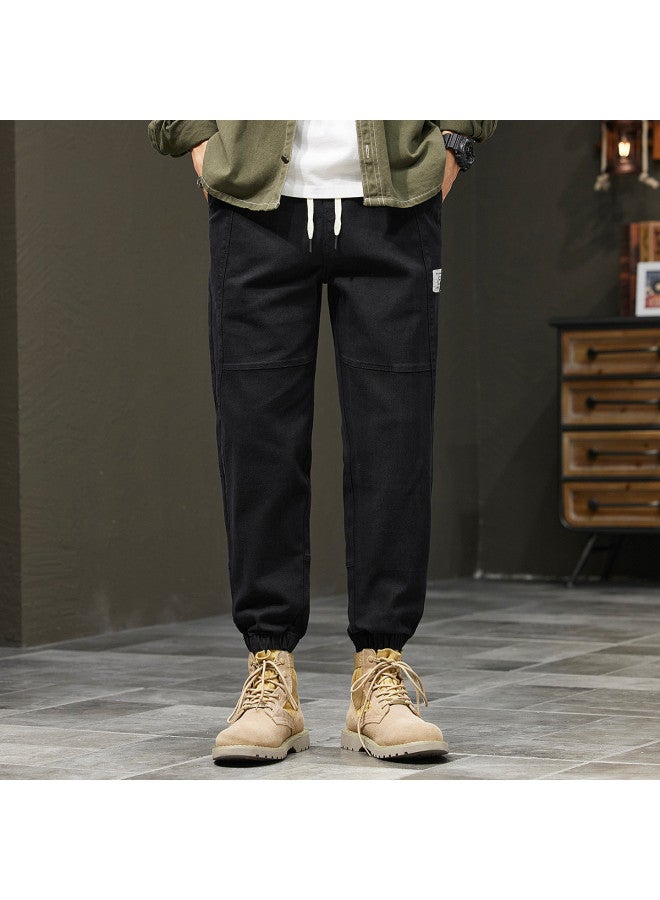 TonLion loose Harem Jogger Pants - Korean Style Versatile Casual Trousers - Image 3