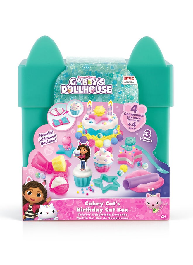 Canal Toys Gabby's Dollhouse - Cakey Cat Birthday Cat Box  - Image 1