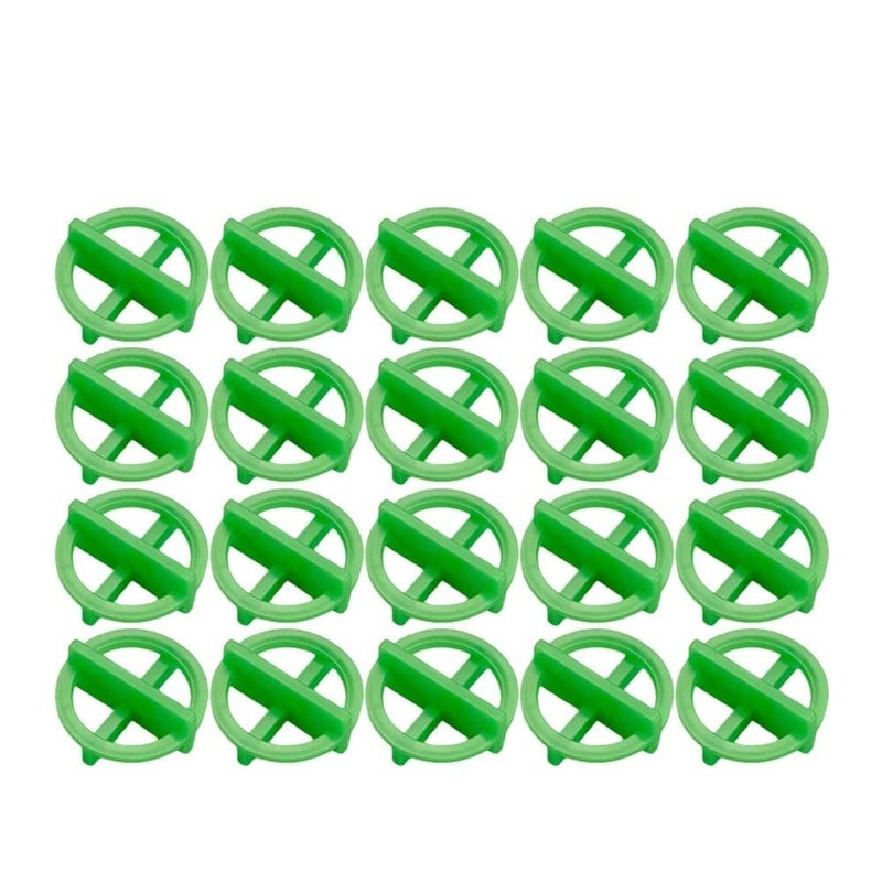 Tile Spacers 500/1000Pcs Ceramic Tile Leveling System Spacers Clips Wedge for Tiling Fixing Floor Wall Gap Construction Tools(1000Pcs,2.5mm) - Image 1