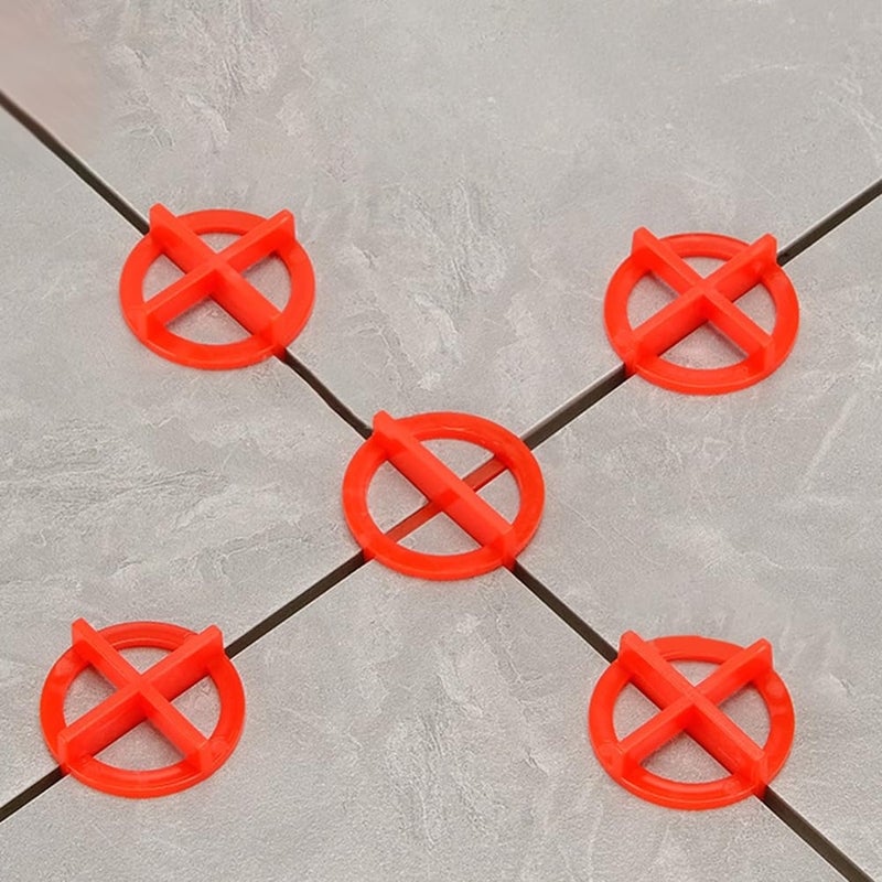 Tile Spacers 500/1000Pcs Ceramic Tile Leveling System Spacers Clips Wedge for Tiling Fixing Floor Wall Gap Construction Tools(1000Pcs,2.5mm) - Image 5