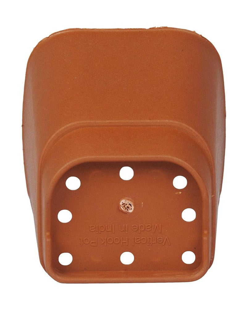 CAPPL Plastic Vertical Garden - Wall Hanging Pot (12.5 cm, 25 Pots, Terracotta) - Image 4