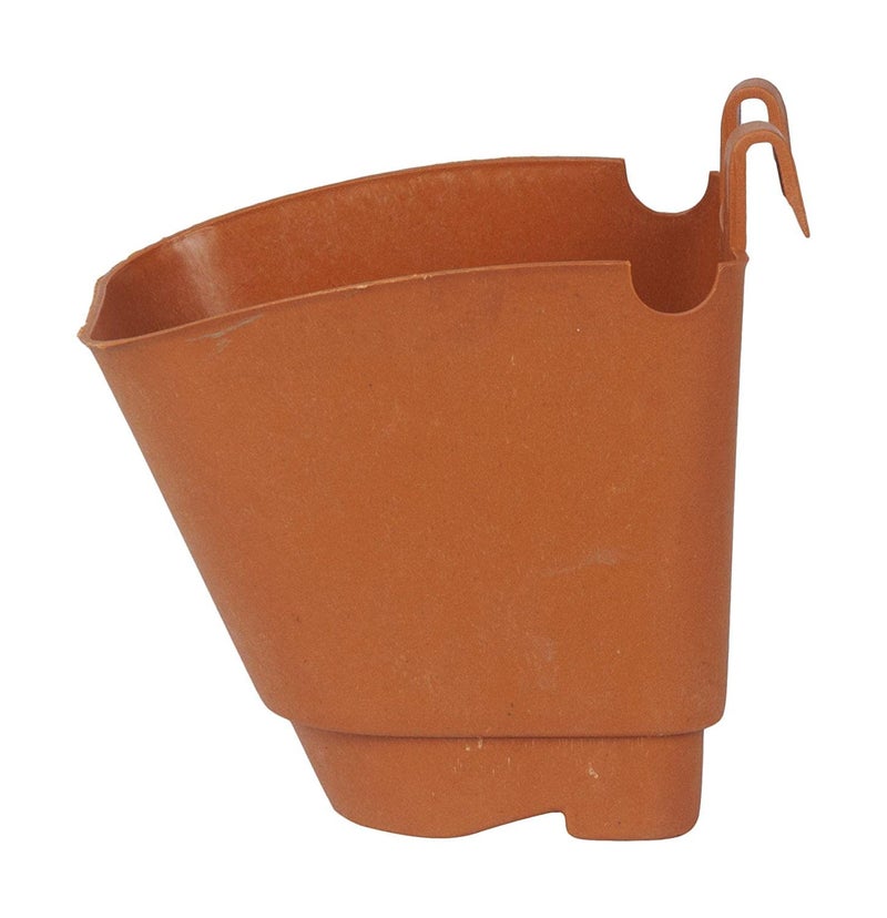 CAPPL Plastic Vertical Garden - Wall Hanging Pot (12.5 cm, 25 Pots, Terracotta) - Image 3