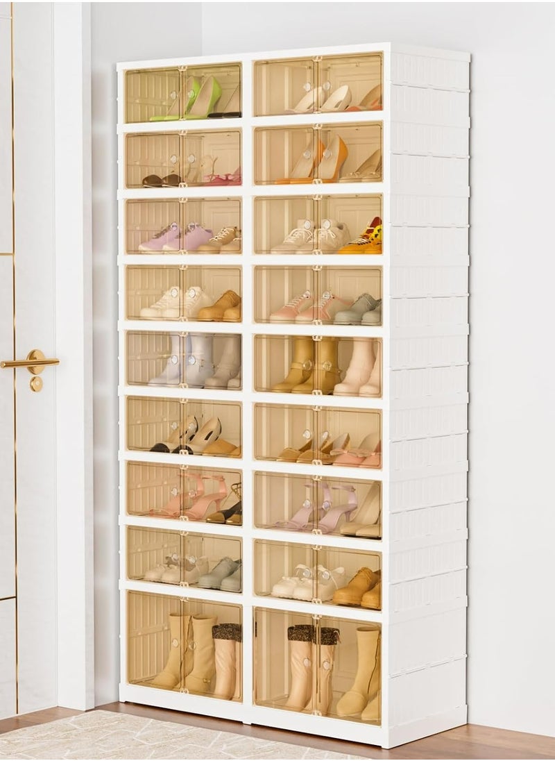 9-Layer Shoe Box, Foldable Storage Box