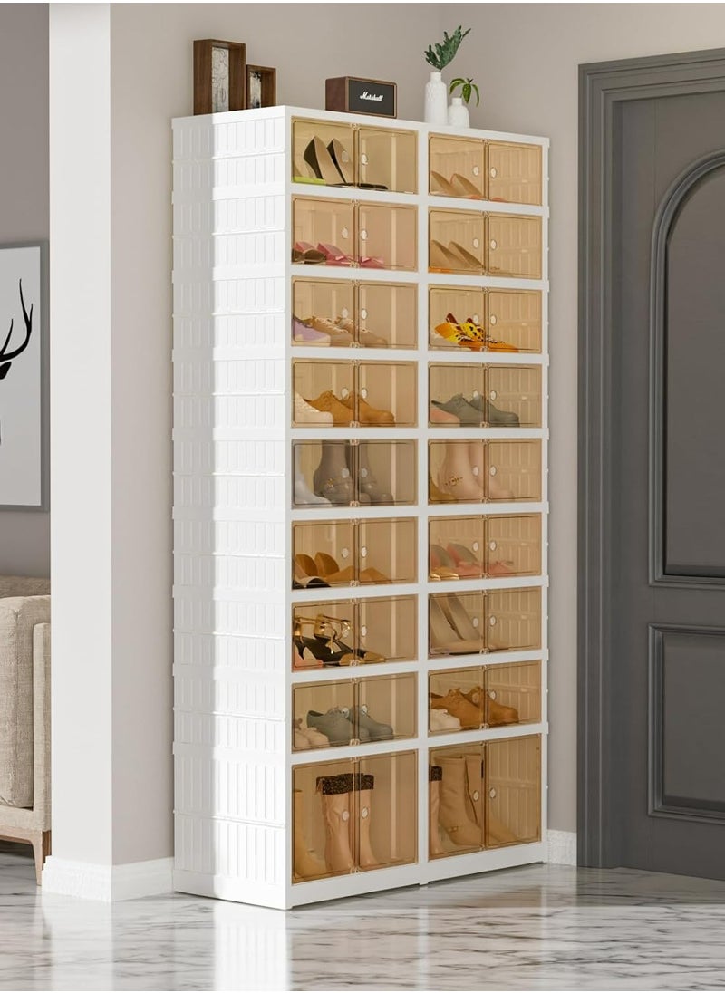 9-Layer Shoe Box, Foldable Storage Box