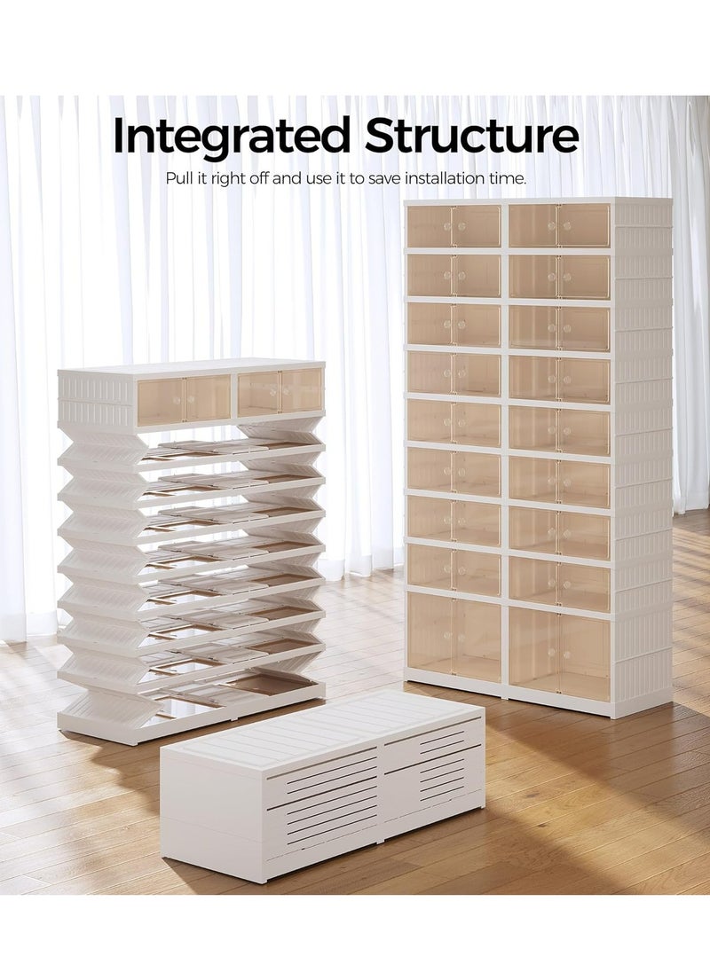9-Layer Shoe Box, Foldable Storage Box