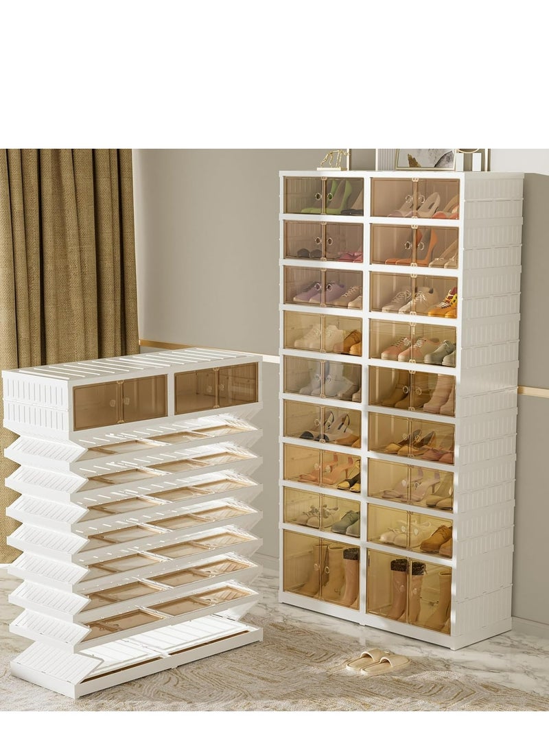ALMUFARREJ 9-Layer Shoe Box, Foldable Storage Box  - Image 3