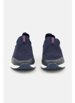 DIADORA Kids Boy Textured Slip On Shoes, Navy Combo  - Image 3