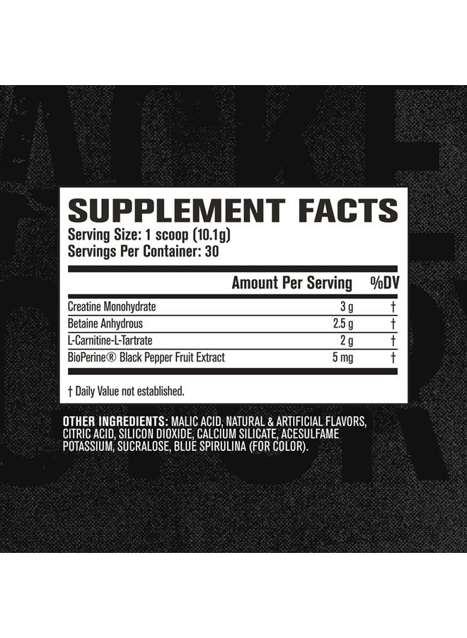 Jacked Factory Growth Surge Creatine Post Workout w/L-Carnitine - Daily Muscle Builder & Recovery Supplement with Creatine Monohydrate, Betaine, L-Carnitine L-Tartrate - 30 Servings, Blue Raspberry  - Image 5