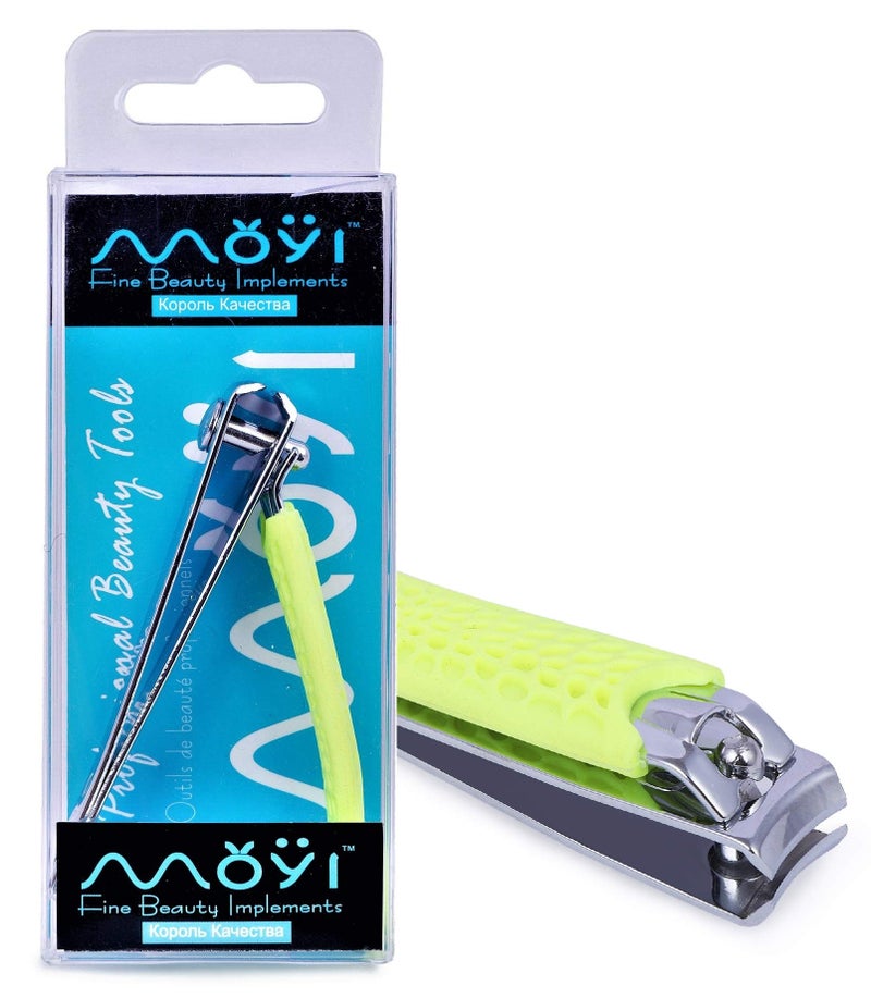 Moyi™ Nail Clippers Fingernail and Toenail Cutter Anti-Slip Hand-finished Cutting Edge for Maximum Sharpness - Image 1