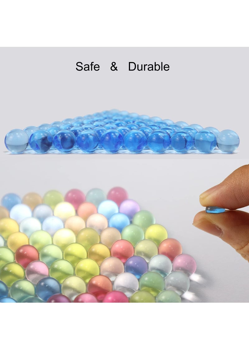 Generic - Water Balls Beads Refill Ammo (7-8 mm,1 Pack,12000 Pieces Per Pack),Gel Splater Ball Blaster Bullets Made of Non-Toxic Eco Friendly Water Ball Compatible with Splatter Gall Gun Blue - Image 1