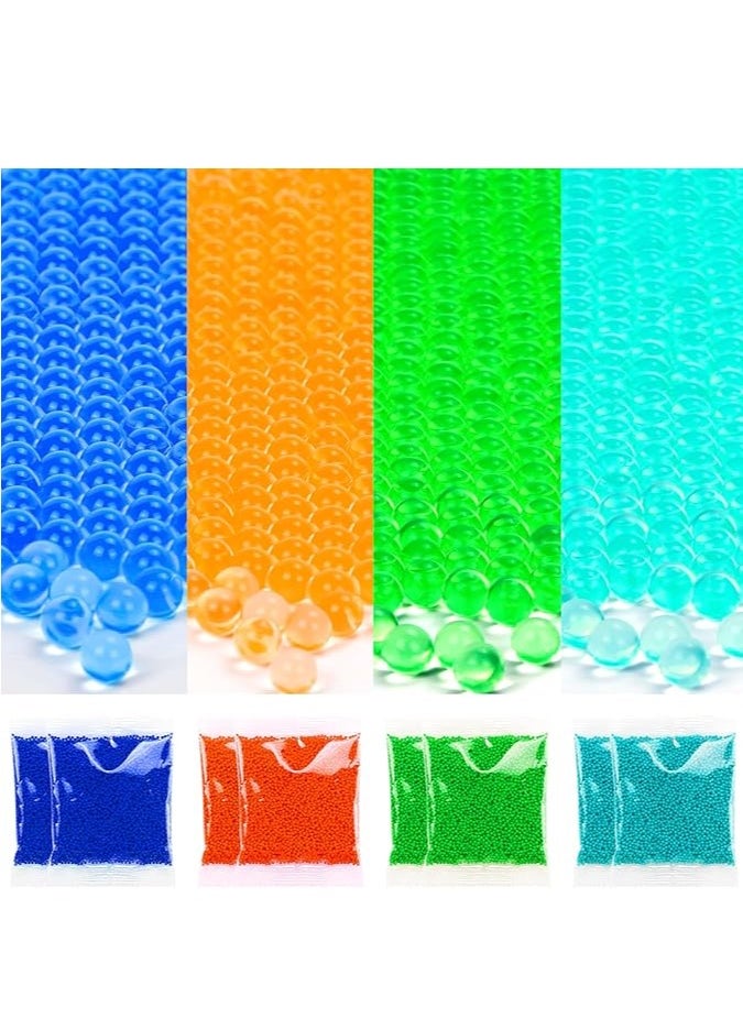 Generic - Water Balls Beads Refill Ammo (7-8 mm,1 Pack,12000 Pieces Per Pack),Gel Splater Ball Blaster Bullets Made of Non-Toxic Eco Friendly Water Ball Compatible with Splatter Gall Gun Blue - Image 1