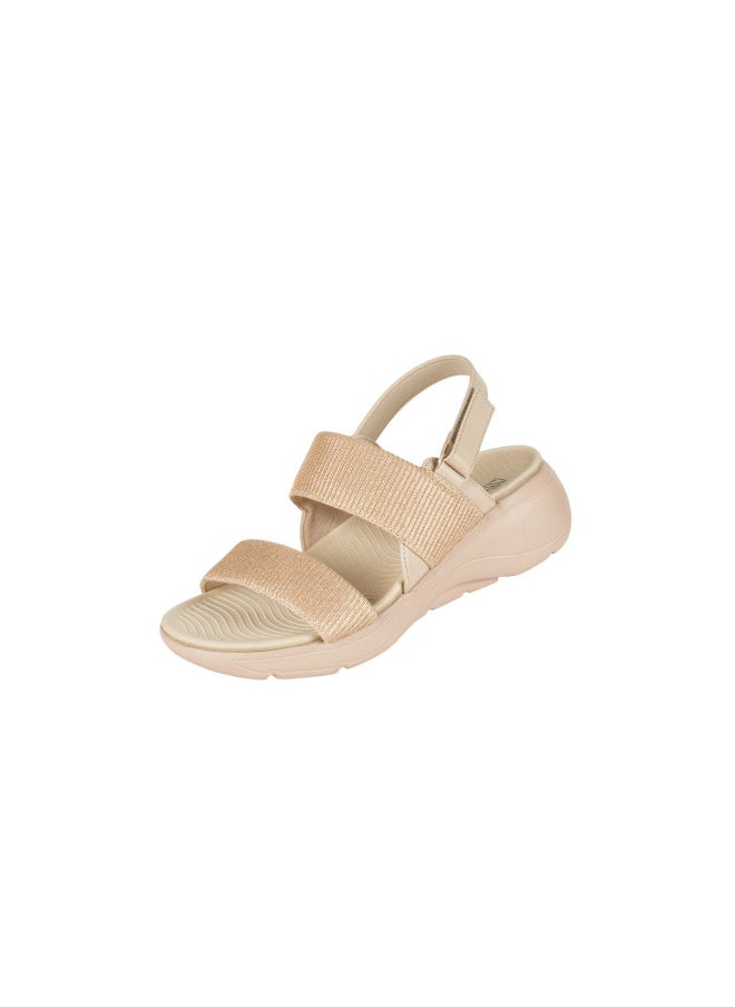 ZAYNA 221-268 Zayna Ladies Casual Sandals 23ABT532 Beige  - Image 3