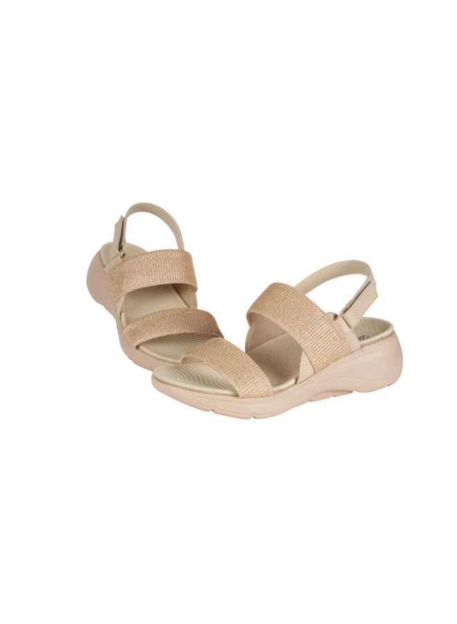 Zayna 221-268 Zayna Ladies Casual Sandals 23ABT532 Beige