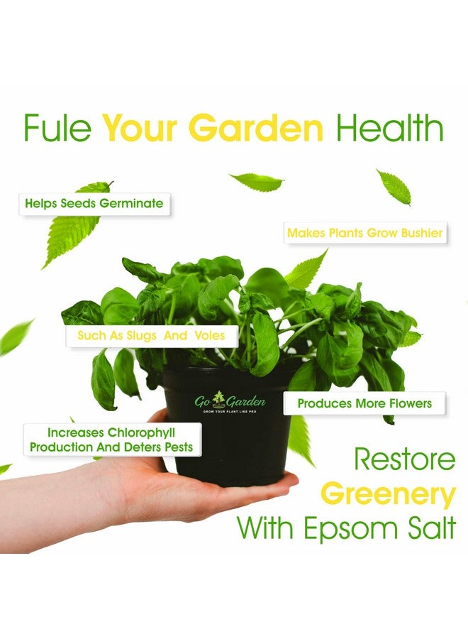 Go Garden ملح إبسوم ماغنيسيوم سلفات لنمو النباتات - 400 جرام - Image 5