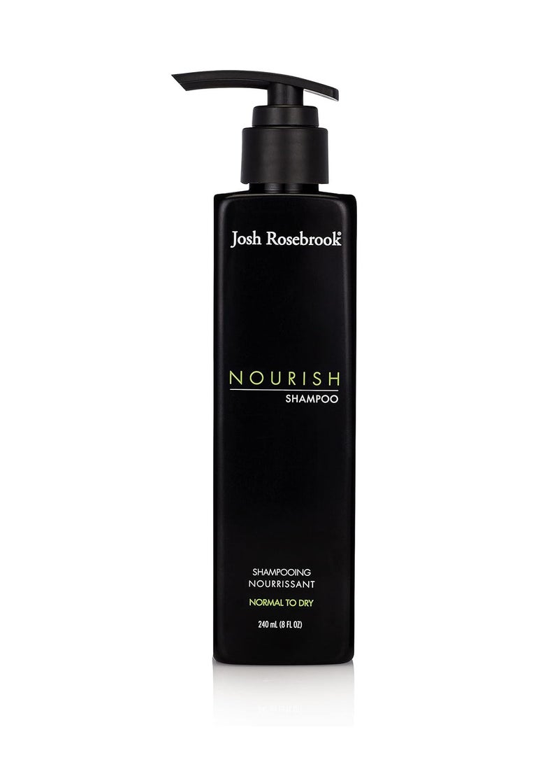 Josh Rosebrook Josh Rosebrook Nourish Shampoo - moisturizing shampoo formulated for all hair textures and types, and for balanced to dry scalp types - 240 mL - 8 Oz  - Image 1