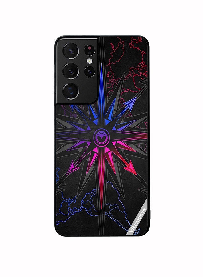 VR CREATIVE Protective Case Cover For Samsung Galaxy S21 Ultra 5G Multicolor Design - Image 1