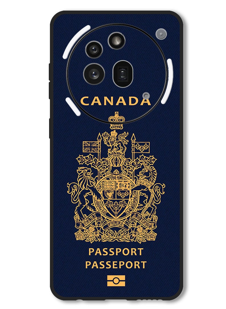 Theodor Case Compatible with Nothing Phone 3a Pro Protection Shockproof Bumper Cover Canada Passport - Image 1