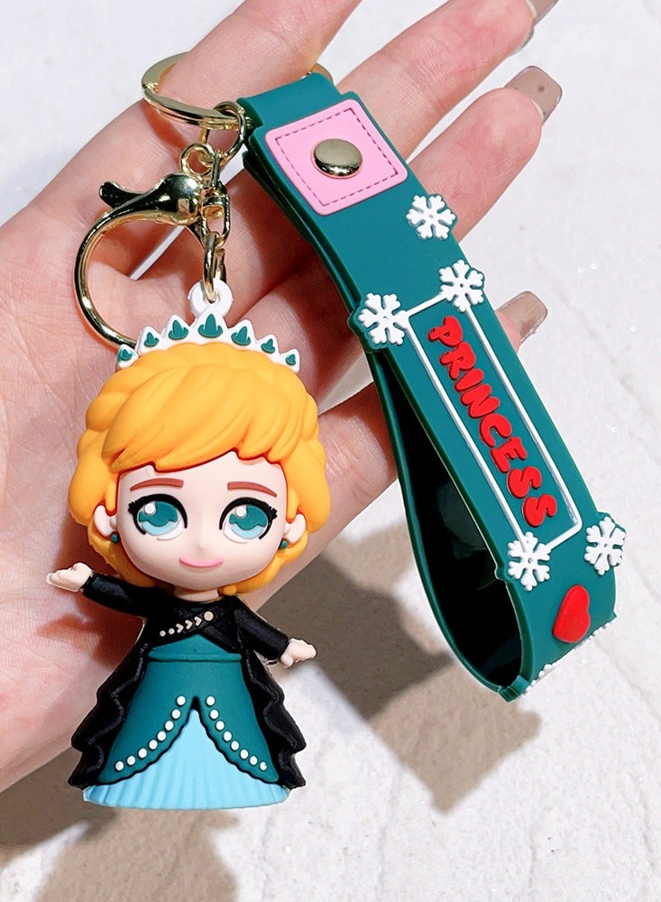 سلسلة مفاتيح الأميرة إلسا برسومات كرتونية من فروزن