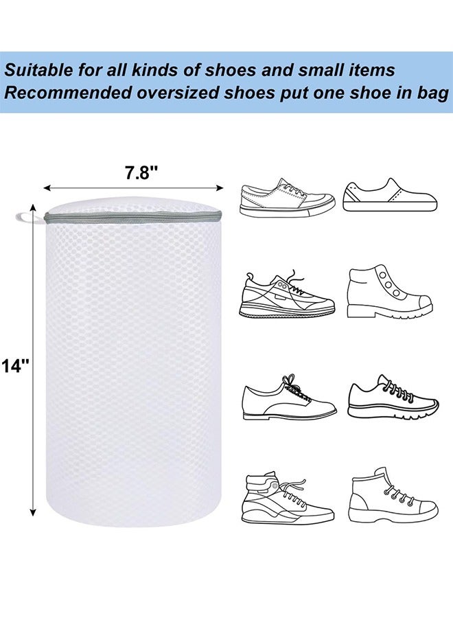 Sweet Life 5Pcs Mesh Laundry Bags for Delicates with Premium Zipper, Travel Storage Organize Bag, Clothing Washing Bags for Laundry, Blouse, Bra, Hosiery, Stocking, Underwear, Lingerie with Zipper for Sneakers, Running Shoes, Sock, Bras, Delicates and Toys  - Image 3