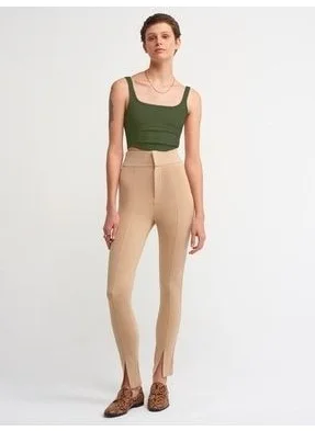 ديلفين 3793 Corset Top- Dark Khaki