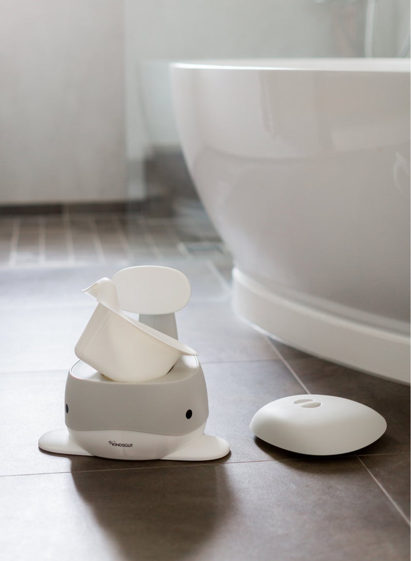 كيندسغوت Whale Potty – Light Grey - Image 5