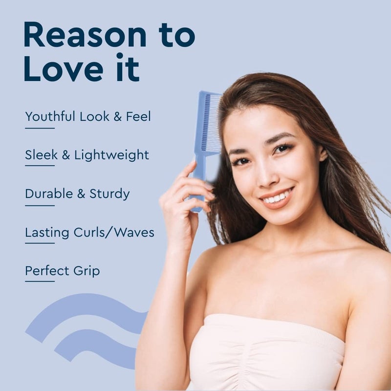 GUBB Styling Combo of Vent Hair Brush Santorini Hues and Hair Comb Best Hair Combo for Styling Detangling and Grooming for Women and Men Best Hair Brush and Hair Comb for All Hair Types - Image 5