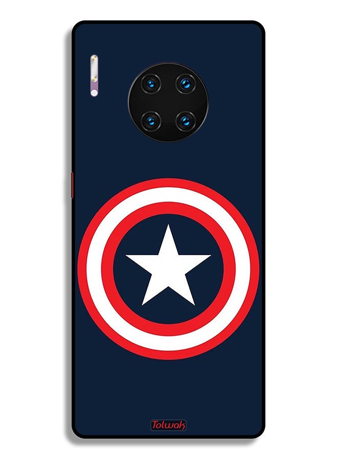 Tolwak Huawei Mate 30E Pro 5G Protective Case Cover Captain America - Image 2