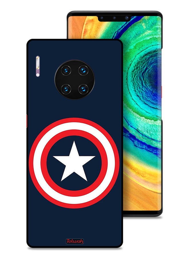 Tolwak Huawei Mate 30E Pro 5G Protective Case Cover Captain America - Image 1