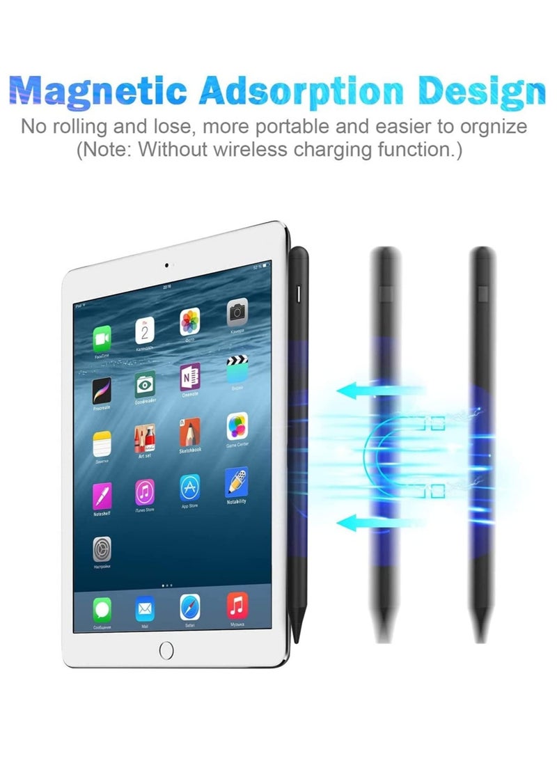 Generic - Pencil for iPad with Palm Rejection, Stylus Pen with Magnetic Attach Compatible with iPad 9th/8th/7th/6th, iPad Pro 2021/2020(12.9''/11''), iPad air 3/4/5,iPad mini 6/5 - Image 1