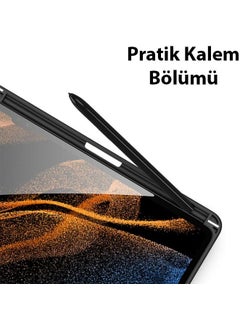 Polhammobile Polham Samsung Galaxy Tab S7 Fe (T730-T736B) Tablet Case with Pen Stand and Magnetic Sleep Mode  - Image 4