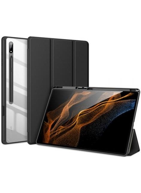 Polhammobile - Polham Samsung Galaxy Tab S7 Fe (T730-T736B) Tablet Case with Pen Stand and Magnetic Sleep Mode - Image 1