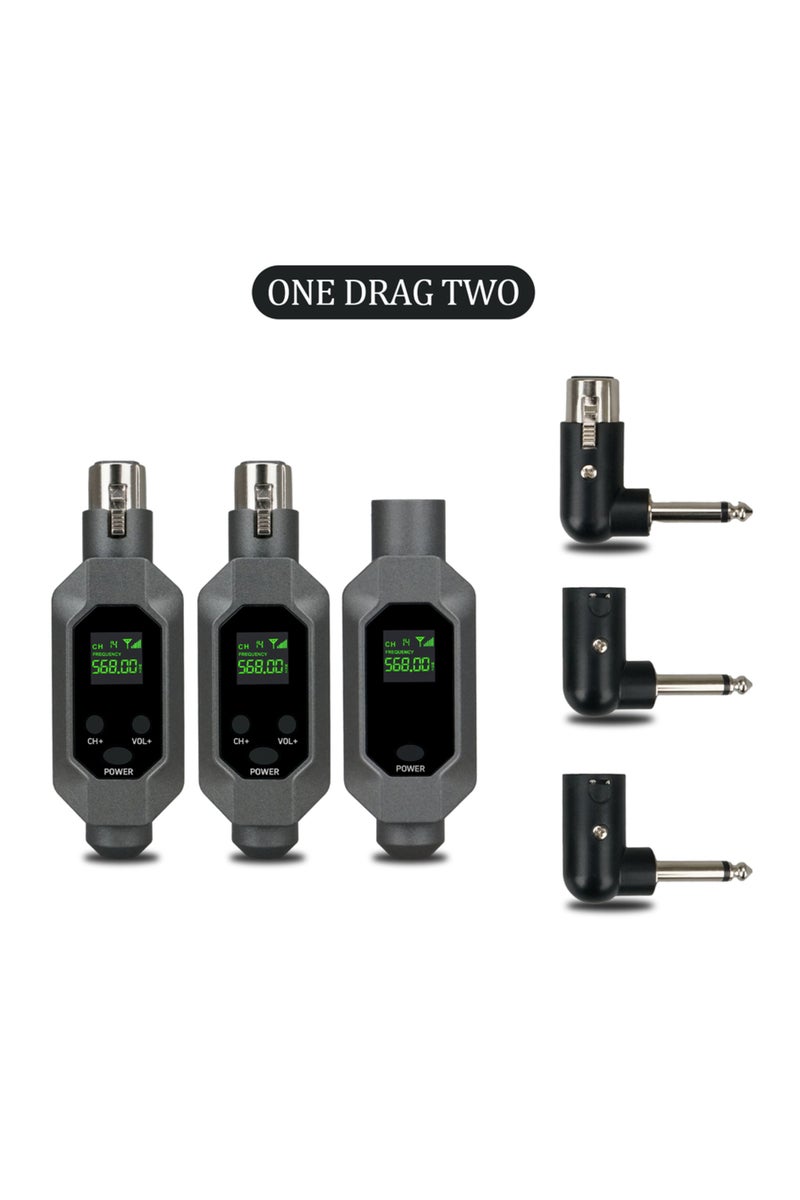 نظام ميكروفون لاسلكي g2، محول ميكروفون XLR، إعداد جهاز إرسال UHF تلقائي للتكثيف