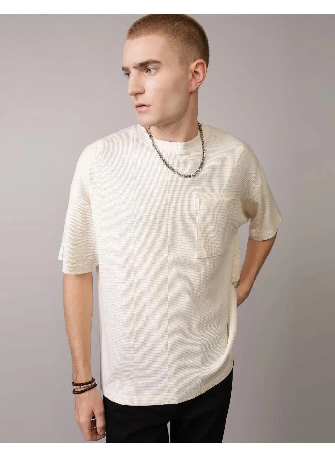 American Eagle Logo Graphic Crew Neck T-Shirt