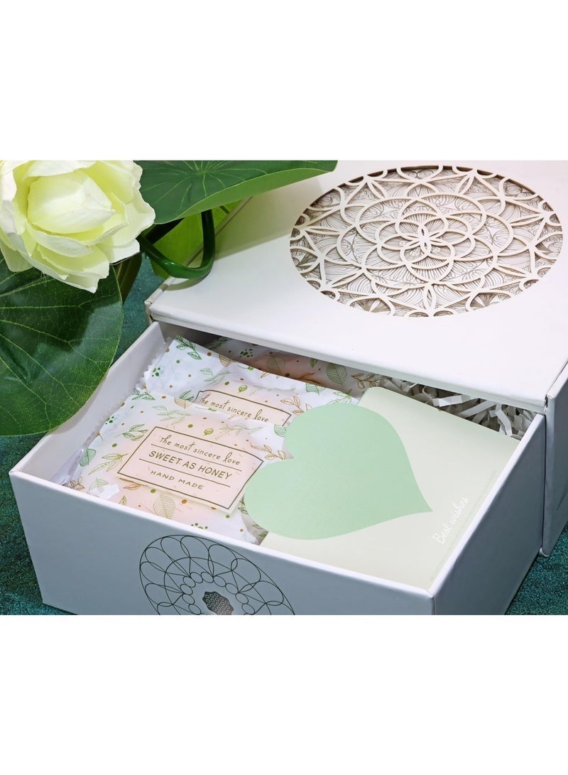 60 قطعة من بطاقات المعايدة الملونة القابلة للطي على شكل قلب الحب، بطاقات فارغة على شكل قلب رومانسي ملونة، بطاقة ملاحظة، بطاقة زفاف، بطاقة زهرة، بطاقة عيد ميلاد، بطاقات شكر، بطاقات عطلة لجميع أنواع بطاقات المعايدة - Image 3