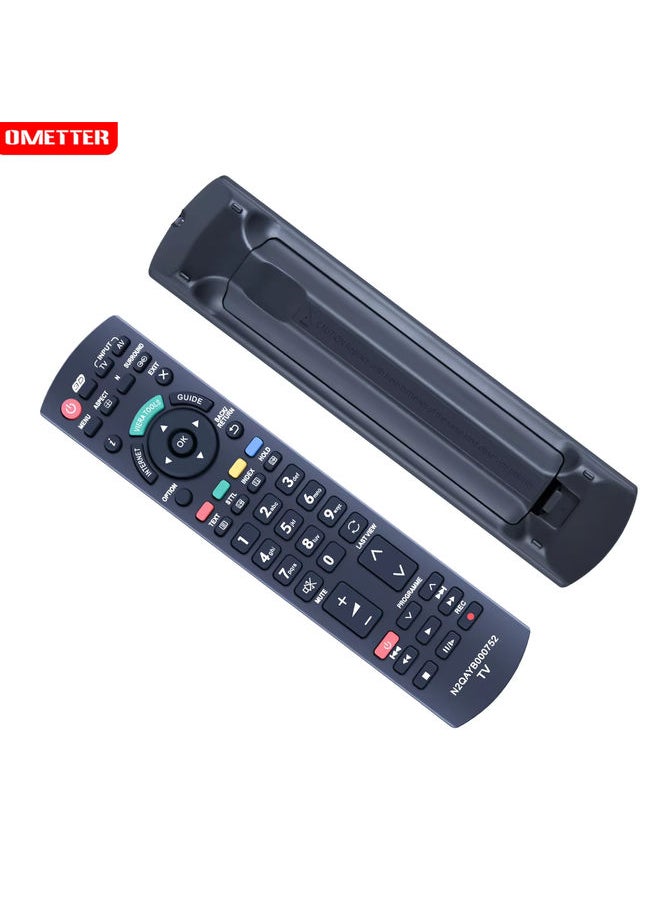 OMETTER - For PANASONIC TV REMOTE CONTROL N2QAYB000752 REPLACEMENT 3D VIERA INTERNET SMART TV - Image 1