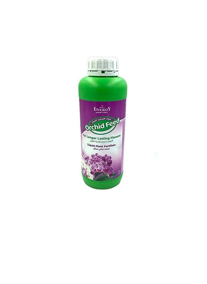 DESERT ENERGY Desert Energy Orchid Feed Liquid Plant Fertilizer MOCCAE Approved 1L  - Image 3