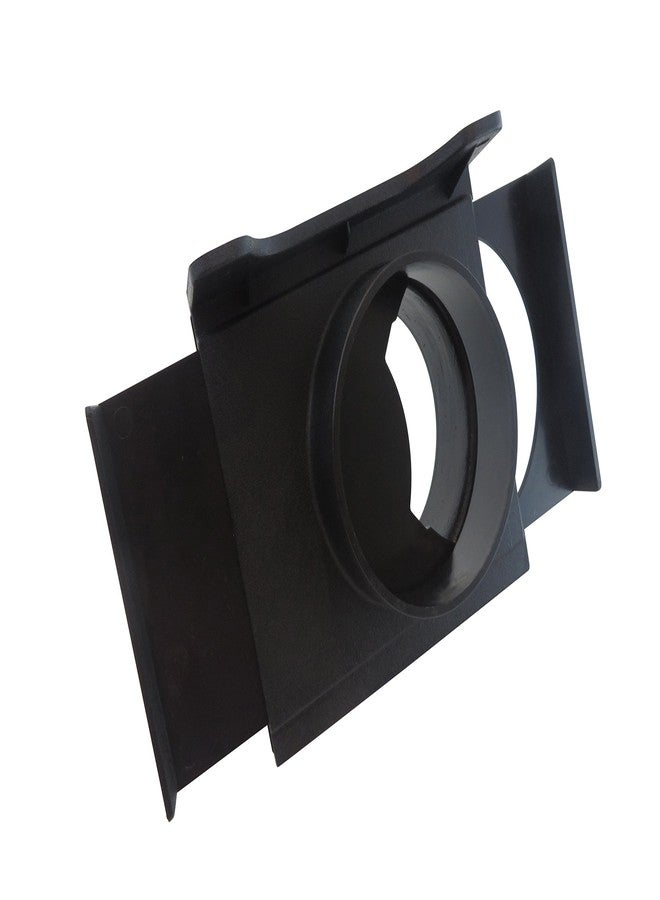 Taytools 4" Blast Gate Wall Mounting Bracket Anti Clog Self Cleaning ABS 4" OD for Dust Collection Systems 46250 - Image 2